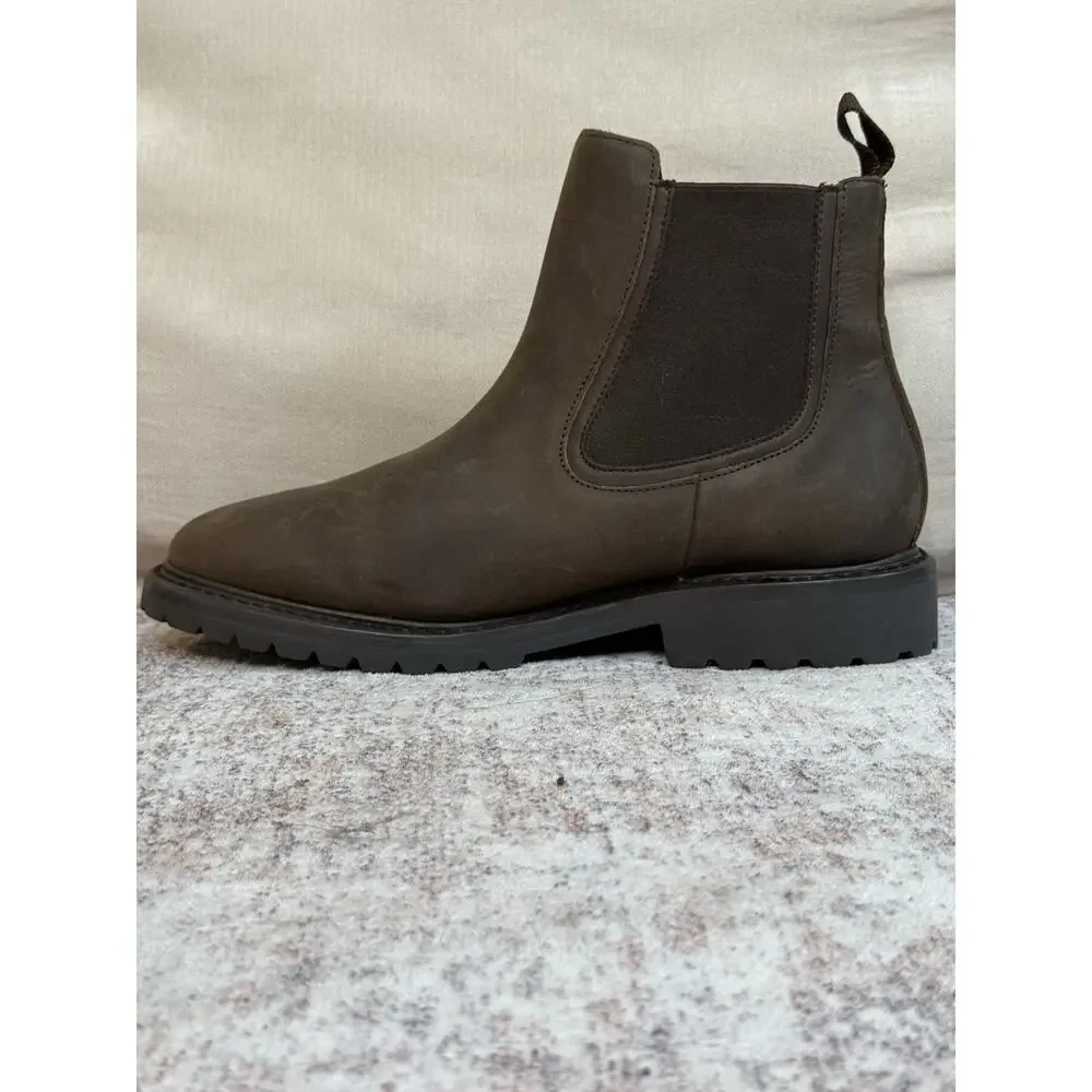 Thursday Boot Co. Legend Chelsea Boots Brown Leather Men's Size 11 Wide Heritage